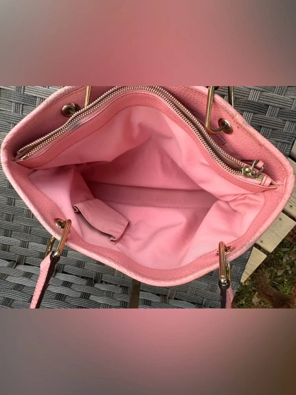 🩷Fixer Special! Gucci Monogram Canvas Eclipse Tote - Picture 14 of 15